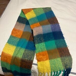 Colorful Plaid Scarf